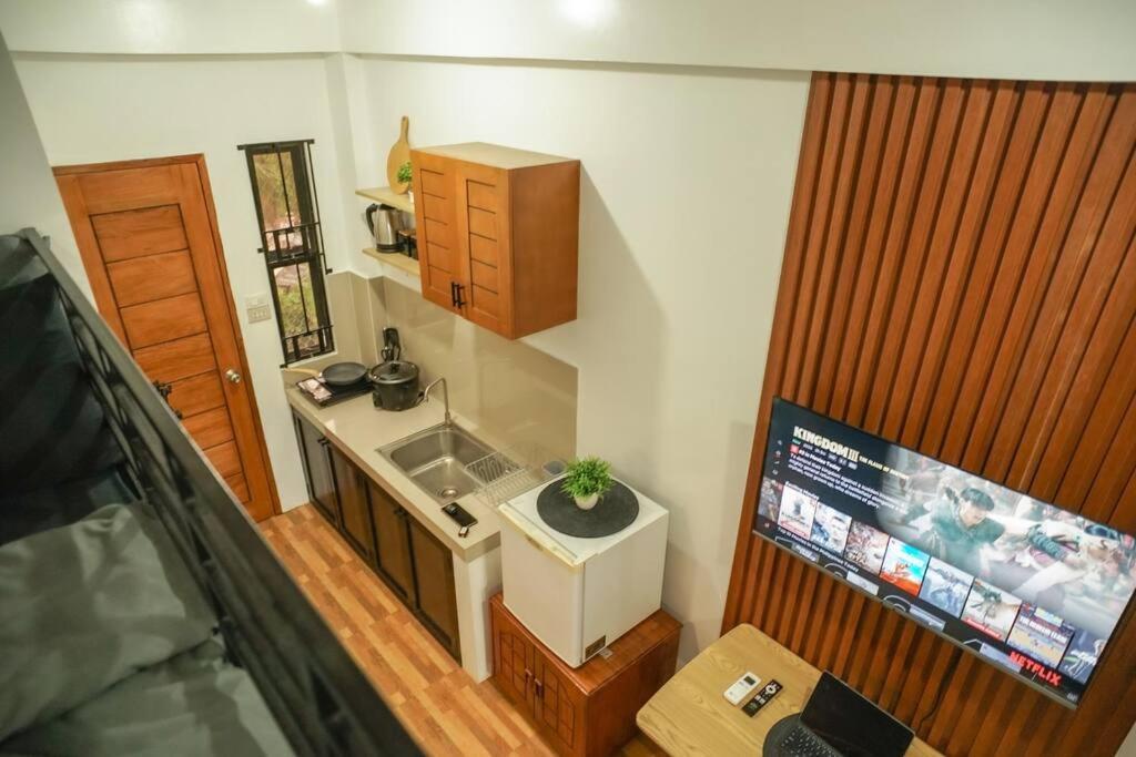 Ferienwohnung Cozy Loftbed Wi-Fi & Netflix Along Ligao Natl Road Unit 309 Exterior foto